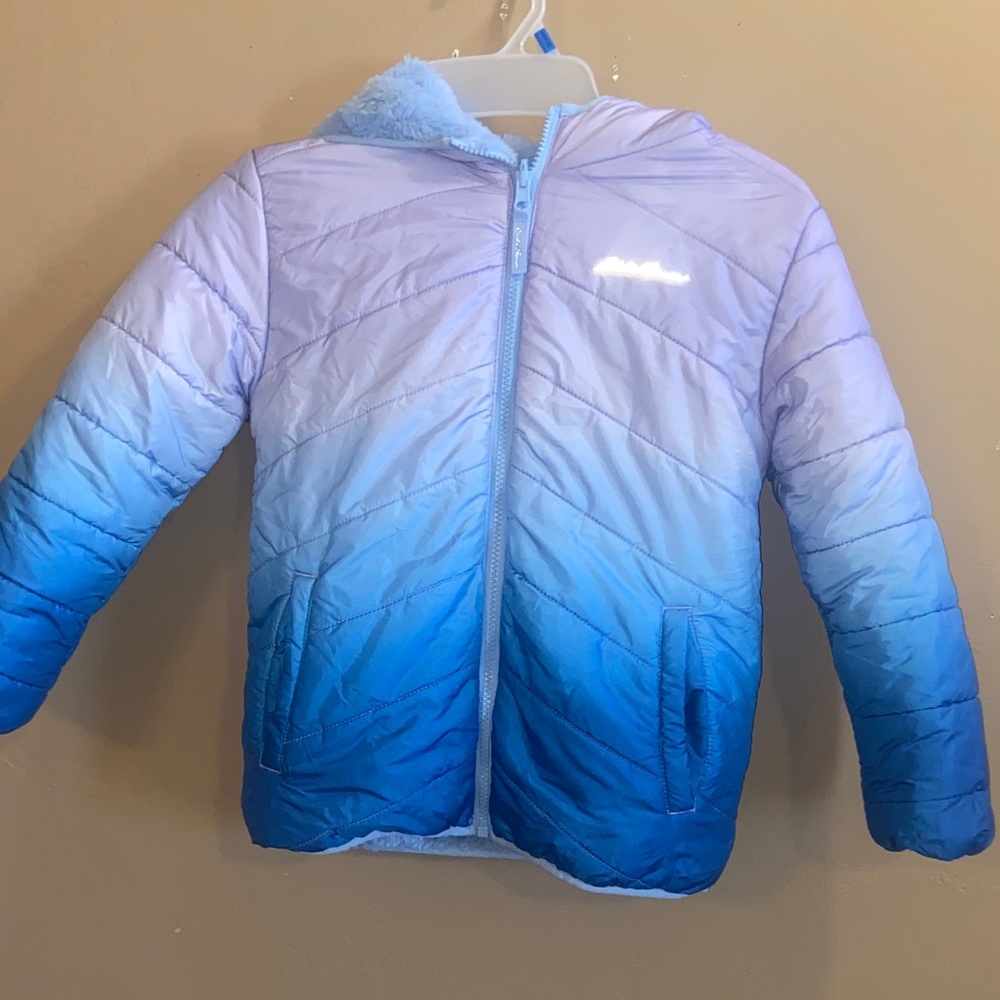 Eddie Bauer' Reversible Jacket - Deer Harbor Waterproof Puffer Coat size 7/8